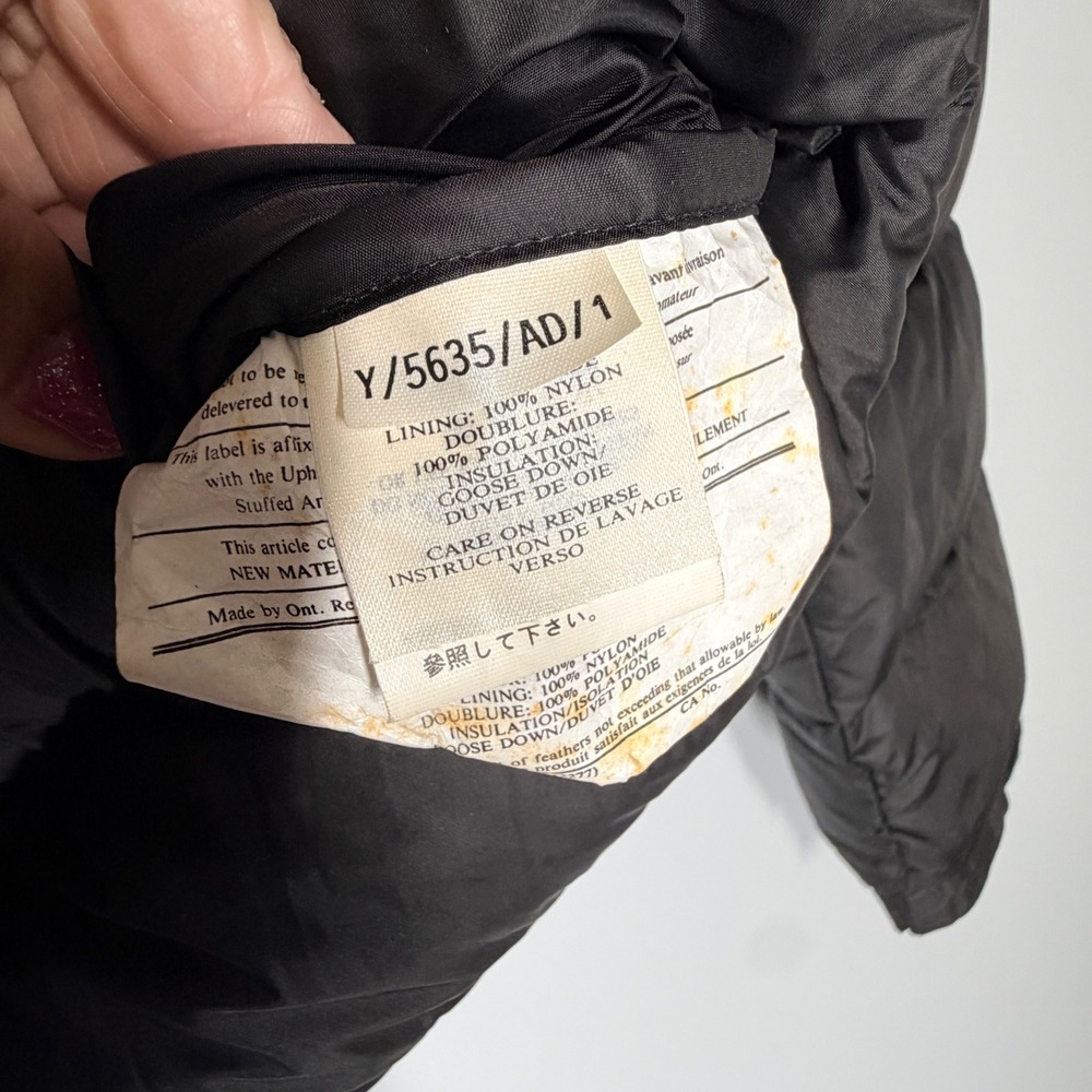 Marmot Mens Black Goose Down Puffer Jacket Coat Large Full Zip Winter Outdoor - Picture 11 of 16
